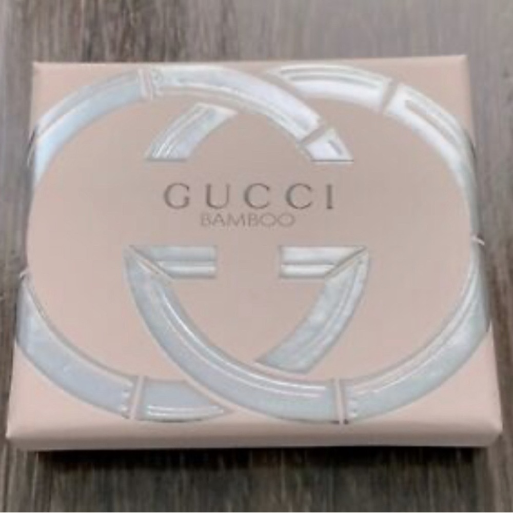 Nib Gucci Magnifying Double Side Silver Mirror Co… - image 3